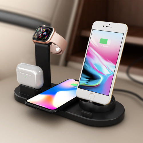 Three-In-one Wireless Charger For iPhone Watch Headset Wireless Charger