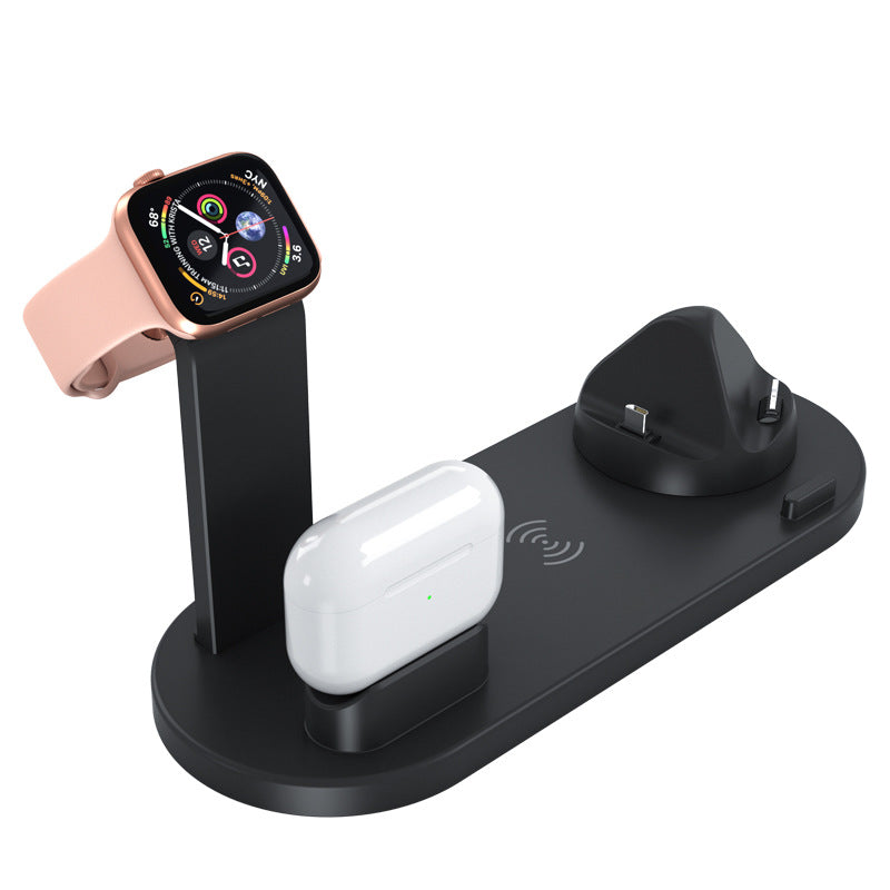 Three-In-one Wireless Charger For iPhone Watch Headset Wireless Charger