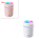 Portable USB Car Air Purifying Humidifier