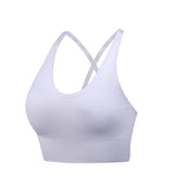 Cross Back Yoga Sports Bra Plus Size